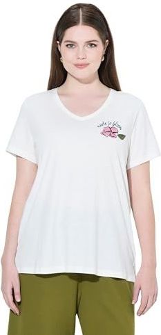 gs1 data protected company 4069787000005 Dames, Flowers Don´t Tell Shirt, gebroken wit, 42-44