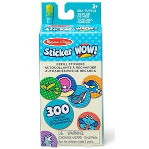 Melissa & Doug 50695 Sticker Wow vullen – zeeschildpad (alleen stickers, meer dan 300), Multi