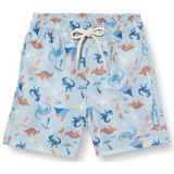 Playshoes Zwemshort voor jongens, strandshort, zwembroek, zwemkleding, Dino Allover, 122-128