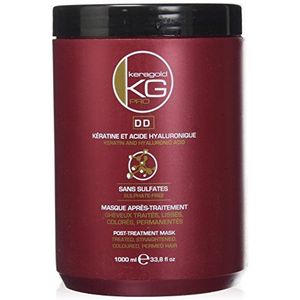 KeraGold DD-masker zonder keratinesulfaat/hyaluronzuur, 1 l