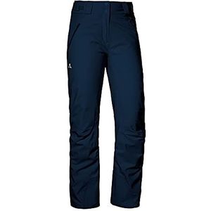 Schöffel Dames Weissach L, water- en winddichte skibroek, warme sneeuwbroek met versterking tegen skikanslagen en sneeuwvanger, navy blazer, 17