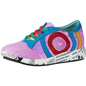 LAURA VITA Dames Burton 03 sneakers, roze (paars), 35 EU, Roze Lilas, 35 EU