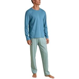 CALIDA Relax Streamline pyjama Niagara Blue, 1 stuk, maat 56, Niagara-blauw, 56