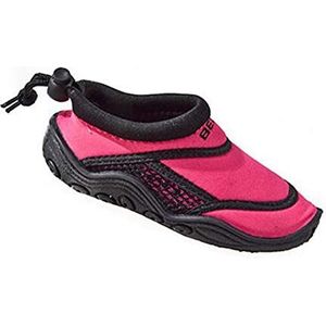 Beco - Waterschoentjes - Zwart/Roze - Neopreen/Mesh - Antislip-Zool