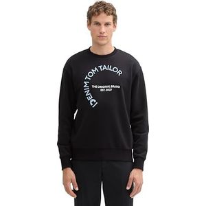 TOM TAILOR Denim Sweatshirt voor heren, 29999 - Black, XL