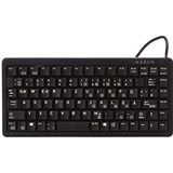 CHERRY Compact Keyboard G84-4100, Duitse layout, QWERTZ-toetsenbord, bedraad toetsenbord, compact ontwerp, ML-mechanica,282 x 132 x 26 mm, Zwart