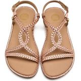 Gioseppo Suffield - Sandalen - Bruin - Natuurlijk Leer