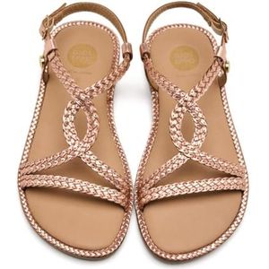 Gioseppo Suffield - Sandalen - Bruin - Natuurlijk Leer