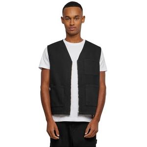 Urban Classics Heren vest Organic Cotton Vest zwart 3XL, zwart, 3XL
