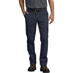 Dickies Cargobroek slim voor heren, Donkere marine, 36 NL