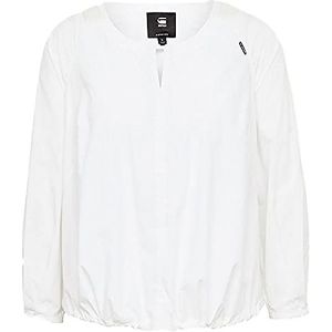 G-STAR RAW Dames Shell Shirt, White 4481-110, XXS