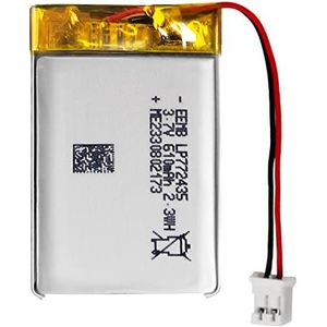 EEMB lithium-polymeerbatterij 3,7 V 610mAh 772435 Lipo oplaadbare batterij met draad JST-connector - bevestig de polariteit van het apparaat en de connector voor aankoop