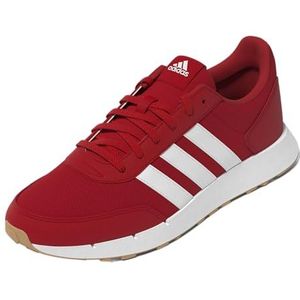 adidas Unisex Run50s niet-voetbal lage schoenen, Beter Scarlet Ftwr Witte Gom 3, 46 2/3 EU