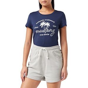 MUSTANG Julie Jogpant Shorts, Mirage Gray 4031, XL