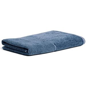 Möve Bamboo Luxe douchehanddoek 80 x 150 cm van 60% katoen / 40% viscose van bamboecellulose, Steel Blue
