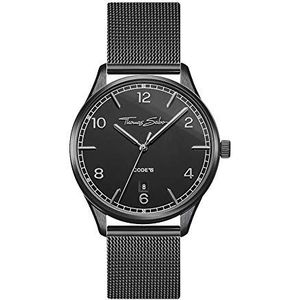 Thomas Sabo dames analoog kwarts horloge met roestvrij stalen armband WA0362-202-203-36 mm