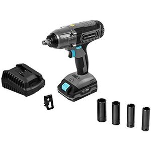 Cecotec CecoRaptor Impact 2020 Ultra draadloze slagschroevendraaier, accu 20 V en 2000 mAh, stationair toerental 2300 omw/min, slagsnelheid 3000 bpm, max. koppel 400 NM, boorhouder