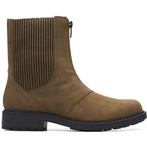 Clarks Orinoco2 Up Modieuze laarzen voor dames, Dark Olive SDE, 36 EU, Dark Olive Sde, 36 EU