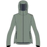CMP - Dames Softshell Jas - Mineral - Met Vaste Capuchon - Waterdicht