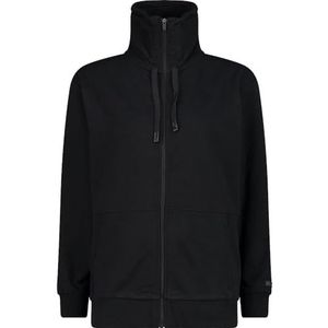 CMP Dames Dames 33d3426 sweatshirt van katoen, zwart, 52, zwart