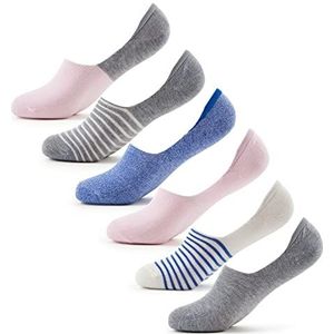 Keds Dames sneakersokken, laag gesneden, liner-sokken, roze (6 paar), eenheidsmaat, roze (6 paar), One Size