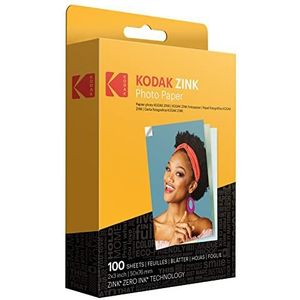 KODAK - Premium Zink Fotopapier - Wit - 2x3 inch - 100 Vellen