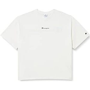 Champion Legacy American Classics Small Logo Oversized S/S T-shirt, wit, XS voor dames