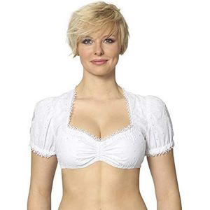 Stockerpoint Dames klederdrachtblouse B - 3025, wit (wit), 34