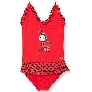 Haute pression Eendelig badpak voor meisjes, Polka stippen, 6