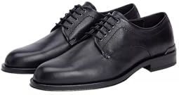 TOMMY HILFIGER - CORPORATE - Veterschoen - Zwart - Leer