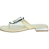 Gioseppo - Sandalen - Off-white - Leren - Met Gewatteerde Binnenzool
