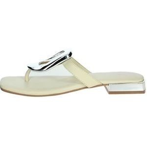 Gioseppo - Sandalen - Off-white - Leren - Met Gewatteerde Binnenzool