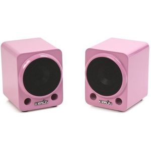 Kraun KR. 4J luidspreker voor MP3 & iPod roze