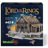 Wrebbit 3D Lord of the Rings - Golden Hall Edoras - 445-delige Lord of The Rings 3D-puzzel, W3D-1016, meerkleurig