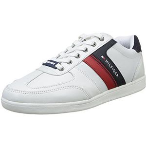 Tommy Hilfiger ryan 1a herensneakers, Multicolore White Midnight Red, 42 EU