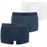 Levis - Men Premium Trunk - Boxershorts - Zwart - Katoen Stretch - 3-Pack