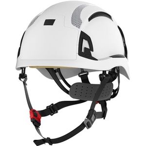 JSP EVO ALTA Dualswitch veiligheidshelm - wielverstelling - geventileerd - wit - CR2 (ARD170-400-100)