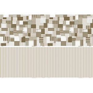 ArtePatch Dun Decoratief Tissue Papier om Lijm 2 Vellen Strepen Licht, Pack van 10, Multi-Kleur