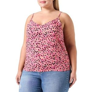 ONLY Dames Onlnova Life Vis Paris Singlet AOP Tanktop, roze, 10, roze, 36