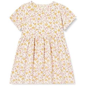 Noa Noa miniature Girl's KittyNNM Dress, Print Offwhite/Yellow, 140, Print Offwhite/Yellow, 140 cm