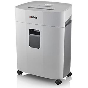 Dahle PaperSAFE PS 260 Papierversnipperaar, 12 vellen, veiligheidsniveau P4, snippers, olie- en onderhoudsvrij, 25 liter, grijs