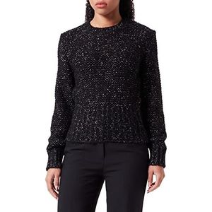 Sisley Womens L/S 1057M1024 Sweater, Black 700, XS