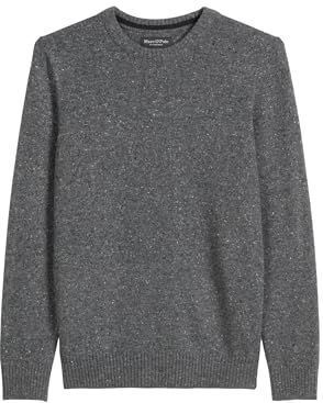 Marc O'Polo - Gebreide Pullover - Mêlee - Regular Fit - Wolmix