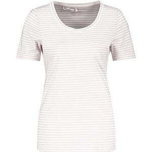 GERRY WEBER Edition T-shirt voor dames, lila/roze/cru/wit ring, 42 NL