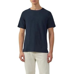 Raglan - Shirt - Diepblauw - Katoen - Regular Fit