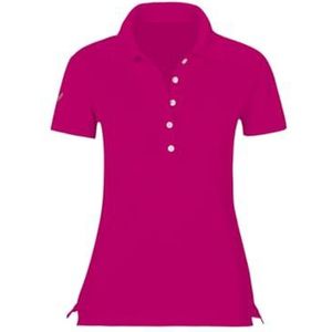 Trigema Dames poloshirt met Swarovski® kristallen, paars (magenta 030), M