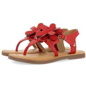 GIOSEPPO Suke platte sandalen, rood, 35 EU, Rood, 35 EU