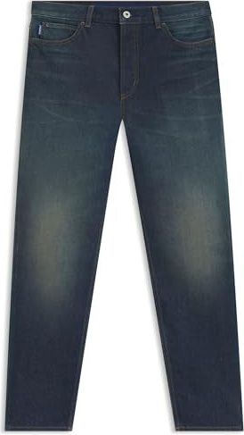 HUGO - Tapered-fit Jeans - Blauwzwart - Stretchdenim