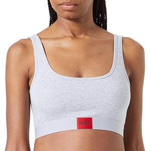 HUGO Dames Red Label Bralette, Medium Grey33, XXL