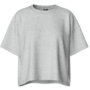 PIECES Sweatshirt voor dames, lichtgrijs gem., XL
